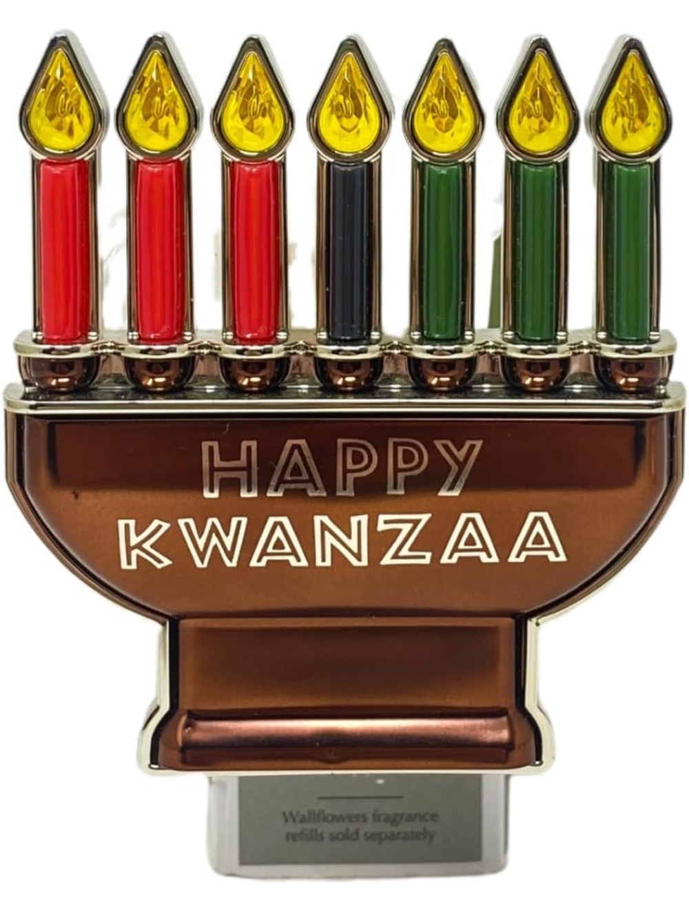 Bath & Body Works Happy Kwanzaa Nightlight Wallflowers Fragrance Plug